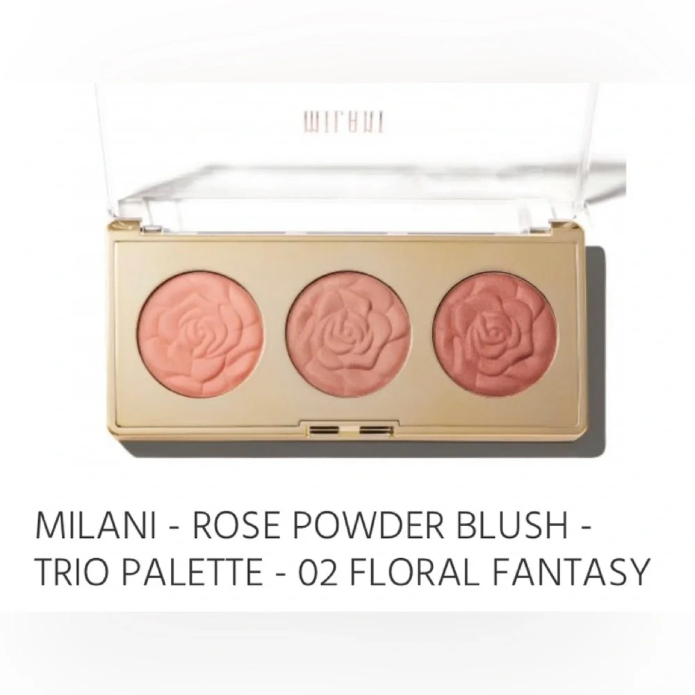 🔥Milani 02 Floral Fantasy Trio Palette Blush🔥 NEW